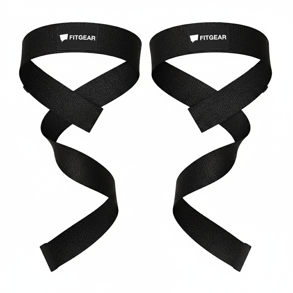 Fitgear Deadlift Straps | 1 Pair | Universal | Unisex