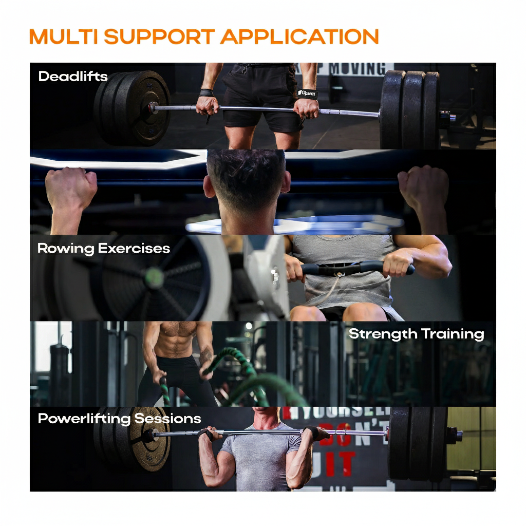 Fitgear Deadlift Straps | 1 Pair | Universal | Unisex